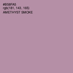 #B58FA5 - Amethyst Smoke Color Image
